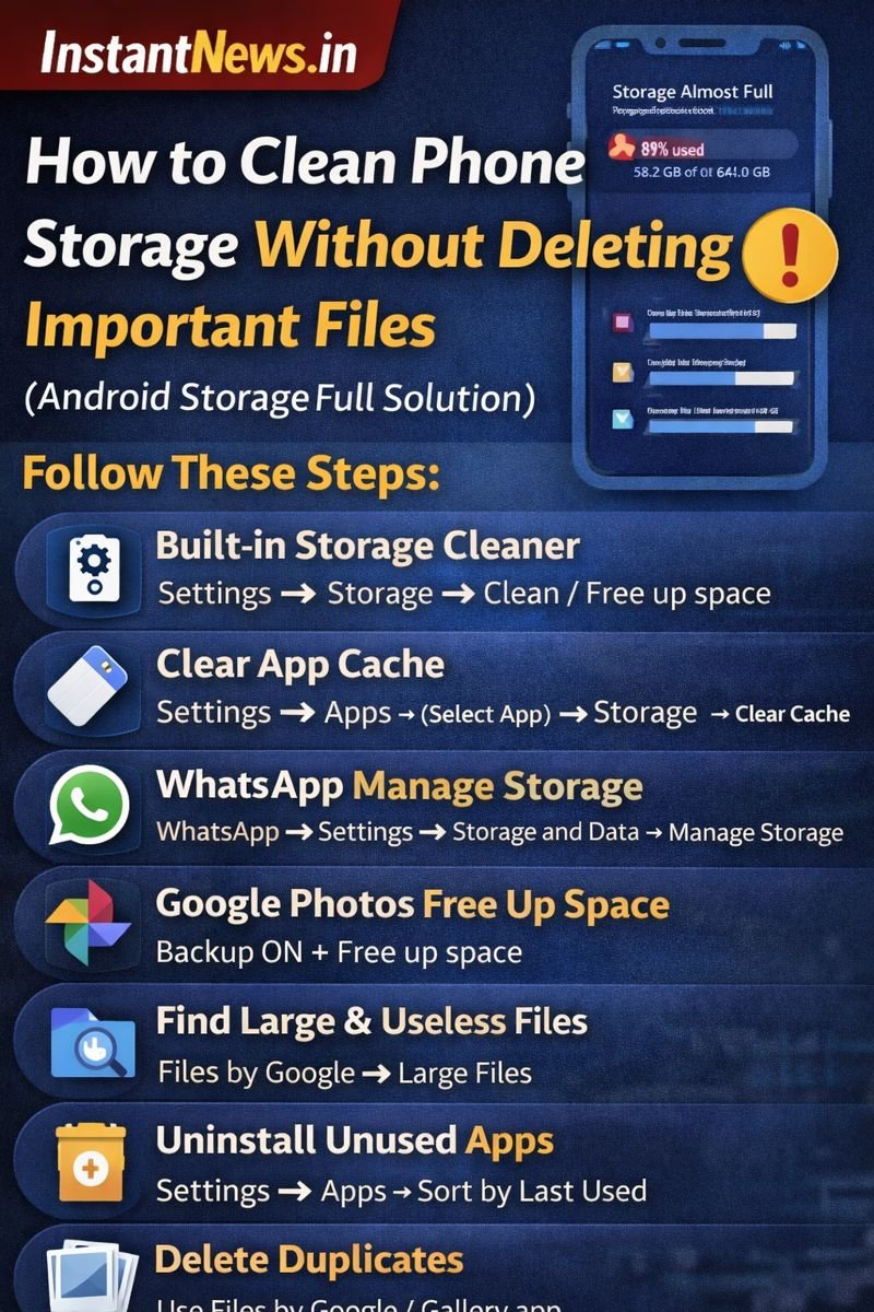How to Clean Android Storage