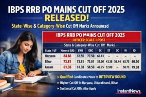 IBPS RRB PO Mains Cut Off 2025 Released: Check State wise & Category ...