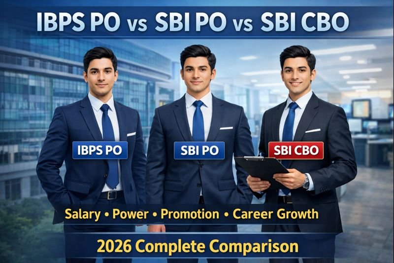 IPBS PO vs SBI PO vs SBI CBO