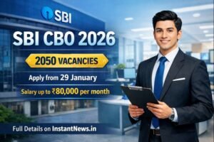 SBI CBO Notification