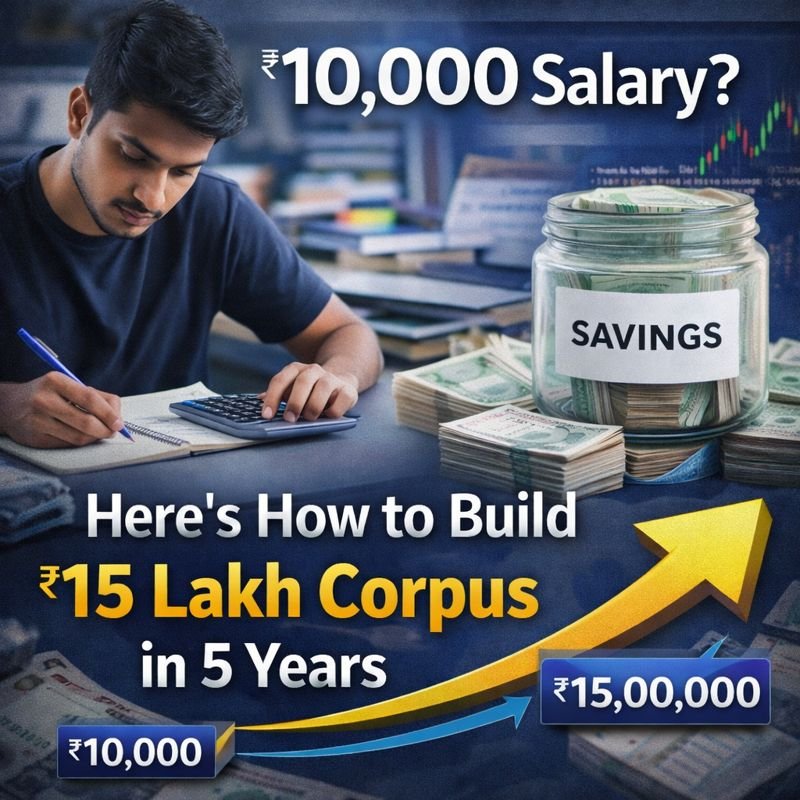 15 lakh corpus SIP savings mutual funds