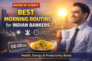 Best Morning Routine for Indian Bankers Backed by Science