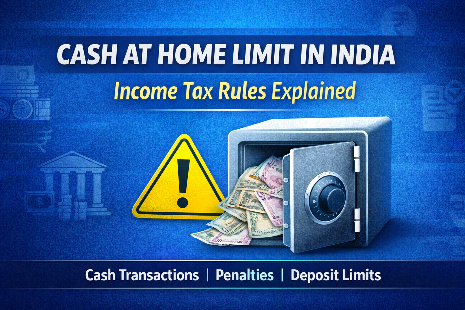 How Much Cash You Can Keep at Home As Per Income Tax Rules in India