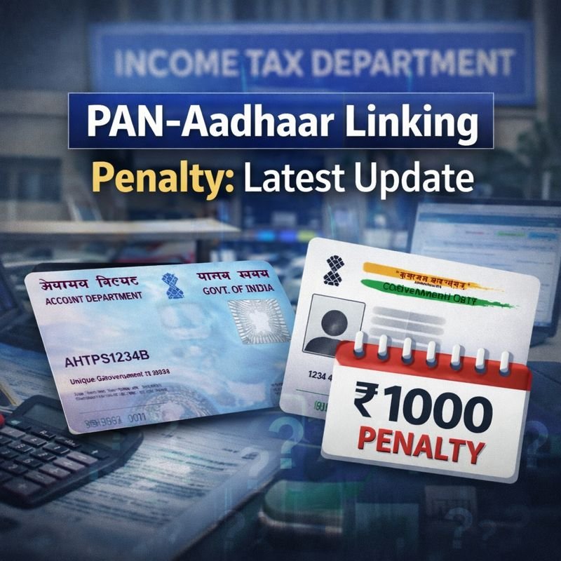 PAN Aadhar linking Penelty