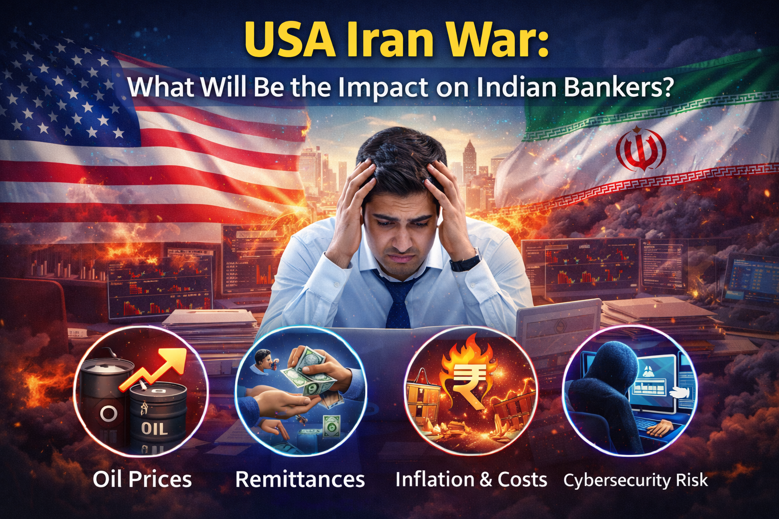 impact of war on Indian banking