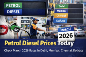 Petrol and diesel latest prices announced for March 10 in major Indian cities