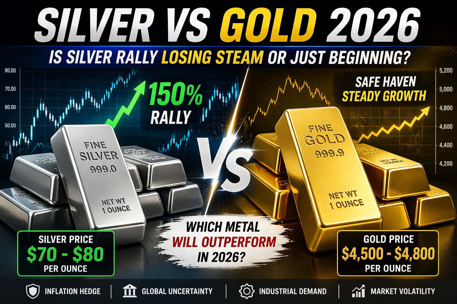 silver vs gold 2026