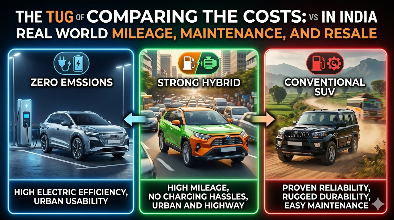 Hybrid vs EV vs SUV: What Dealerships Will Not Tell You About True Ownership Costs