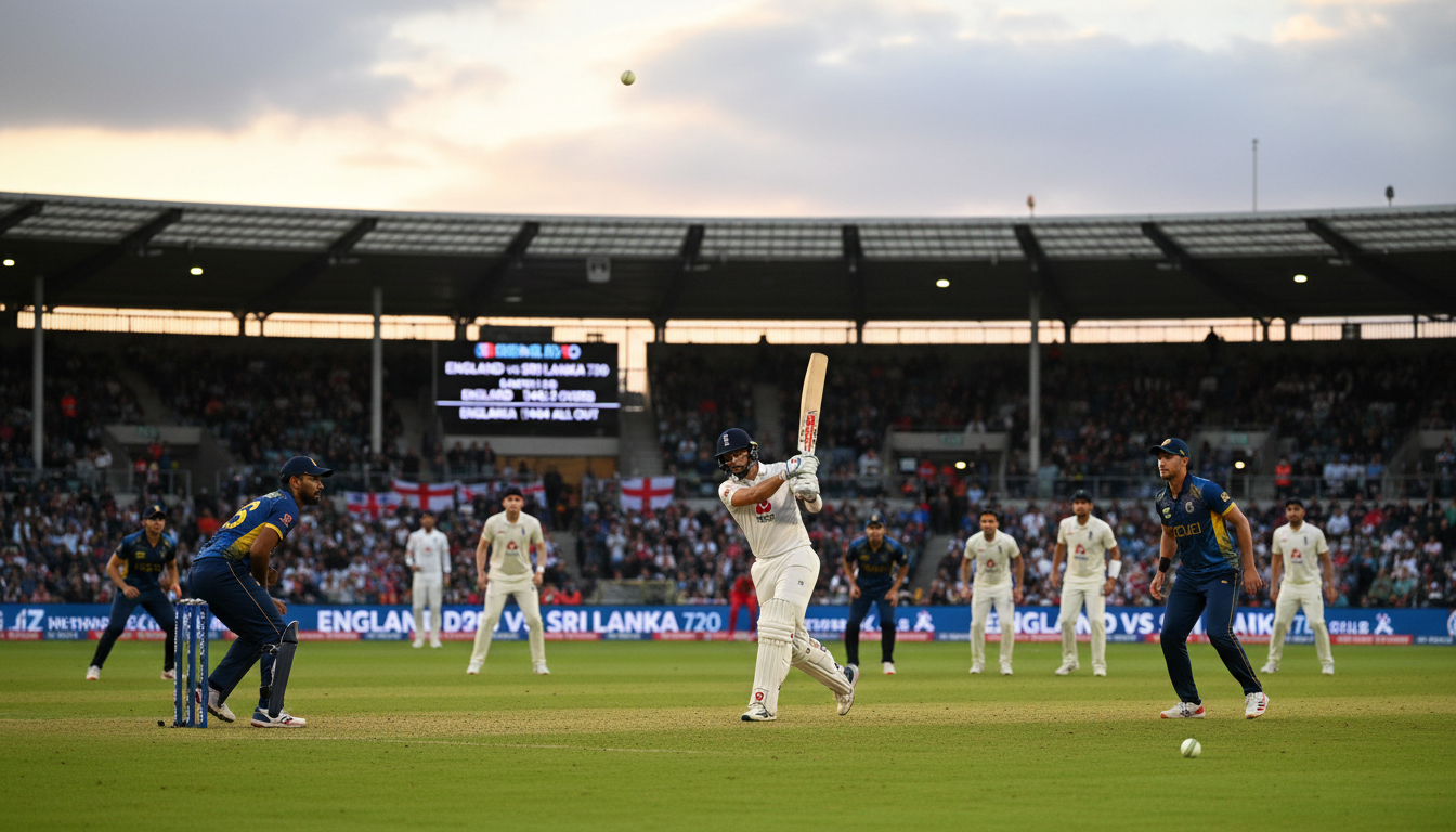 England aims for 3-0 sweep in England vs Sri Lanka 3rd T20I as race for #1 ranking heats up