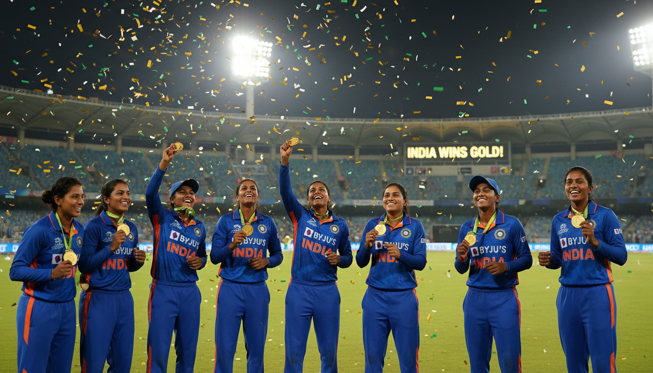 India's Record 147-Run Victory Secures Women's T20 Asian Games Gold Medal at 2026 Games