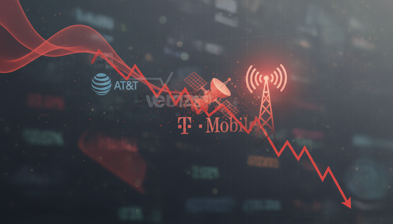 SpaceX Spectrum Acquisition Hammers US Telecom Giants; T-Mobile, AT&T, Verizon Tumble on Starlink Competition Fears